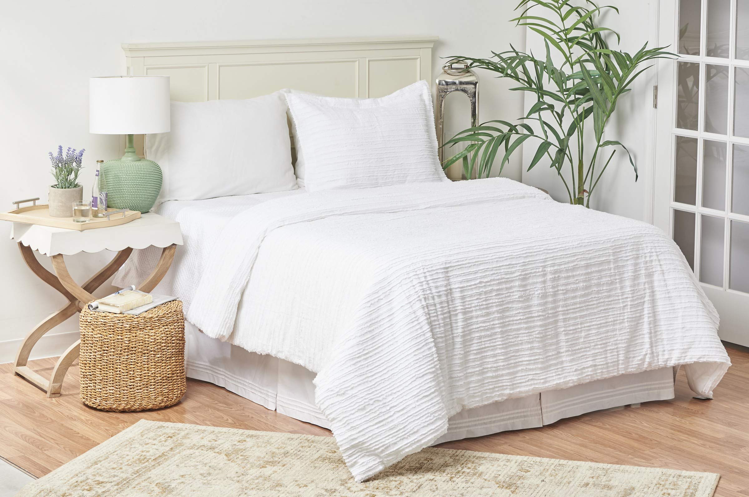 掛け布団 5点セット 海外クイーンサイズ Kasey 5 Piece Rever Levtex Home Kasey Comforter Set - Cotton